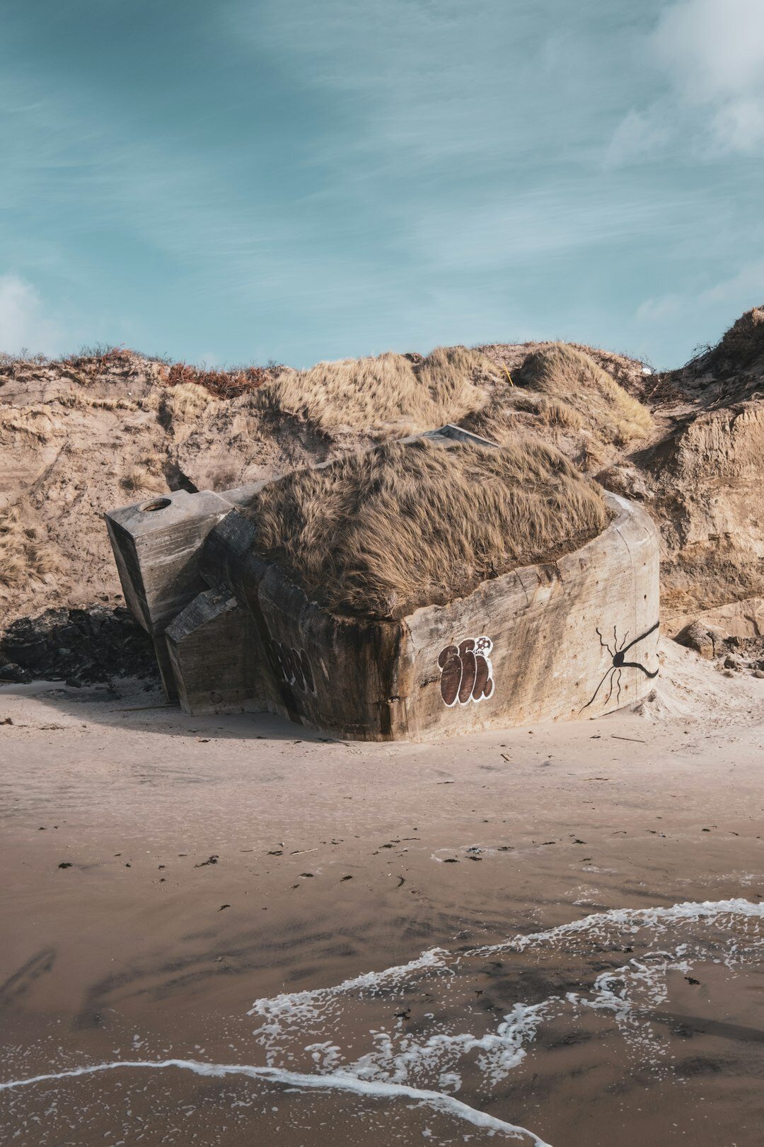 artist sketching in north jutland landscape
